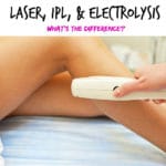 difference laser ipl electrolysis