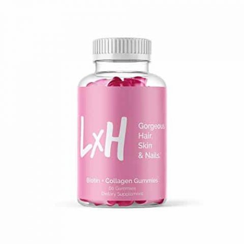 Image for LxH Hair, Skin, and Nails Gummy Supplements with Biotin & Collagen