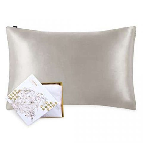 Image for LilySilk 100% Mulberry Silk Pillowcase with Hidden Zipper