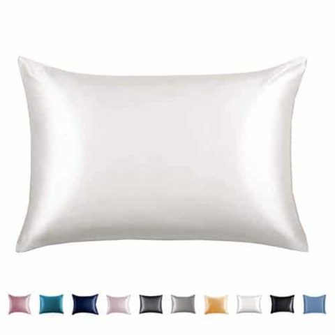 Image for Adubor 100% Mulberry Silk Pillowcase with Hidden Zipper