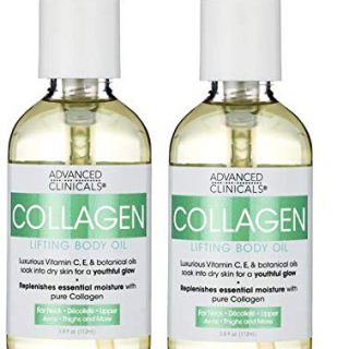 Image for Advanced Clinicals Collagen Lifting Body Oil with Vitamin C & Vitamin E
