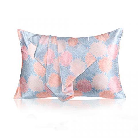 Image for MANSPHIL Hypoallergenic 100% Mulberry Silk Pillowcase with Hidden Zipper