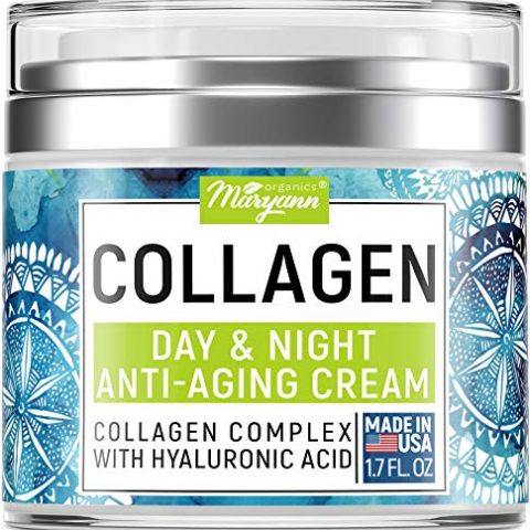 Image for Maryann Organics Collagen Cream Moisturizer with Hyaluronic Acid & Vitamin C